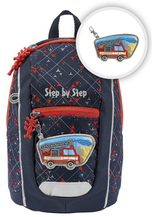 Step by Step 'Fire Truck Finn' Kiga Mini Rucksackset 2tlg. 250g 6l Step by Step 'Fire Truck Finn' Kiga Mini Rucksackset 2tlg. 250g 6l
