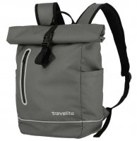 Travelite 'Basics' Rollup Rucksack Planenmaterial 19l anthrazit