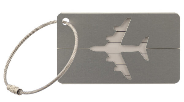 Franky Kofferanhänger alu silver Franky Kofferanhänger alu silver