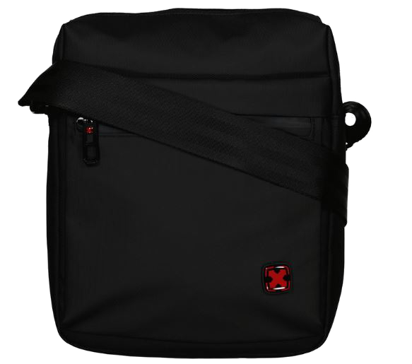 Travel ´N´ Meet Schultertasche aus Spinnstoff Schwarz Travel ´N´ Meet Schultertasche aus Spinnstoff Schwarz