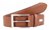 Lloyd Gürtel echt Leder 95cm cognac an der Schnalle kürzbar