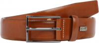 Lloyd Gürtel echt Leder 95cm cognac an der Schnalle kürzbar