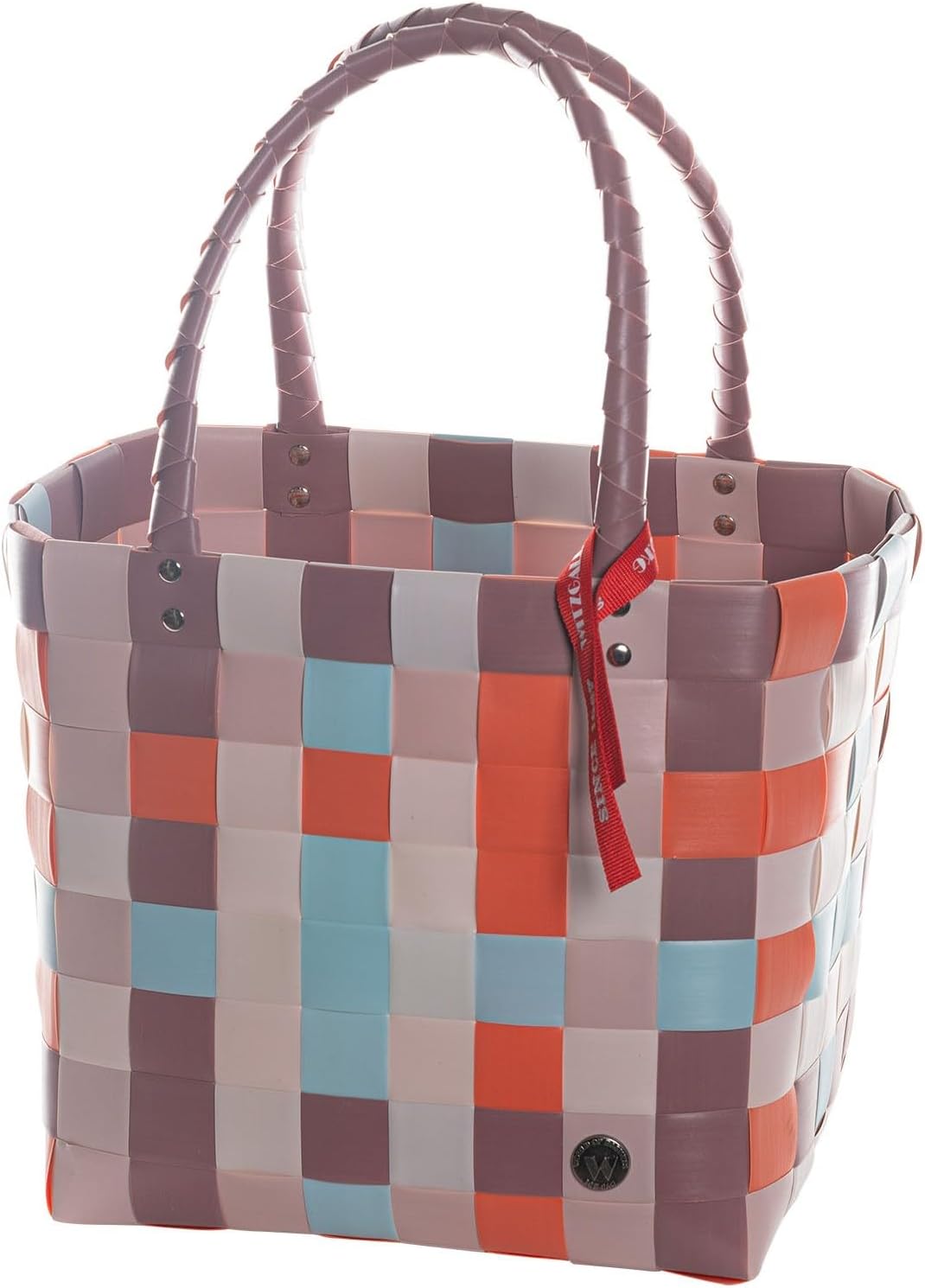 Witzgall 'ICE-BAG Flechttasche' Original Kunststoff beige/orange/türkis licht-und farbecht Witzgall 'ICE-BAG Flechttasche' Original Kunststoff beige/orange/türkis licht-und farbecht