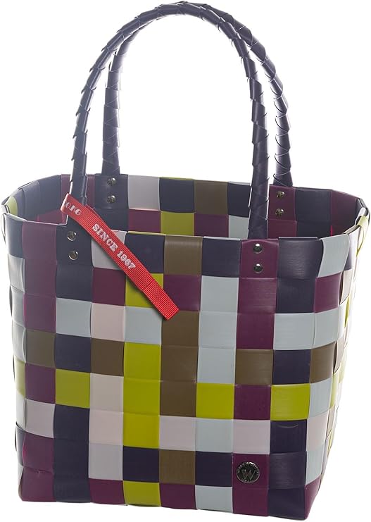 Witzgall 'ICE-BAG Flechttasche' Original Kunststoff kiwi/beere/braun licht-und farbecht Witzgall 'ICE-BAG Flechttasche' Original Kunststoff kiwi/beere/braun licht-und farbecht