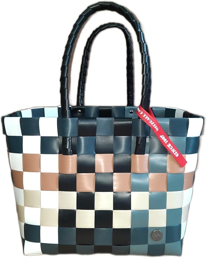 Witzgall 'ICE-BAG Flechttasche' Klassiker Kunststoff schwarz/beige/grau/camel licht-und farbecht Witzgall 'ICE-BAG Flechttasche' Klassiker Kunststoff schwarz/beige/grau/camel licht-und farbecht