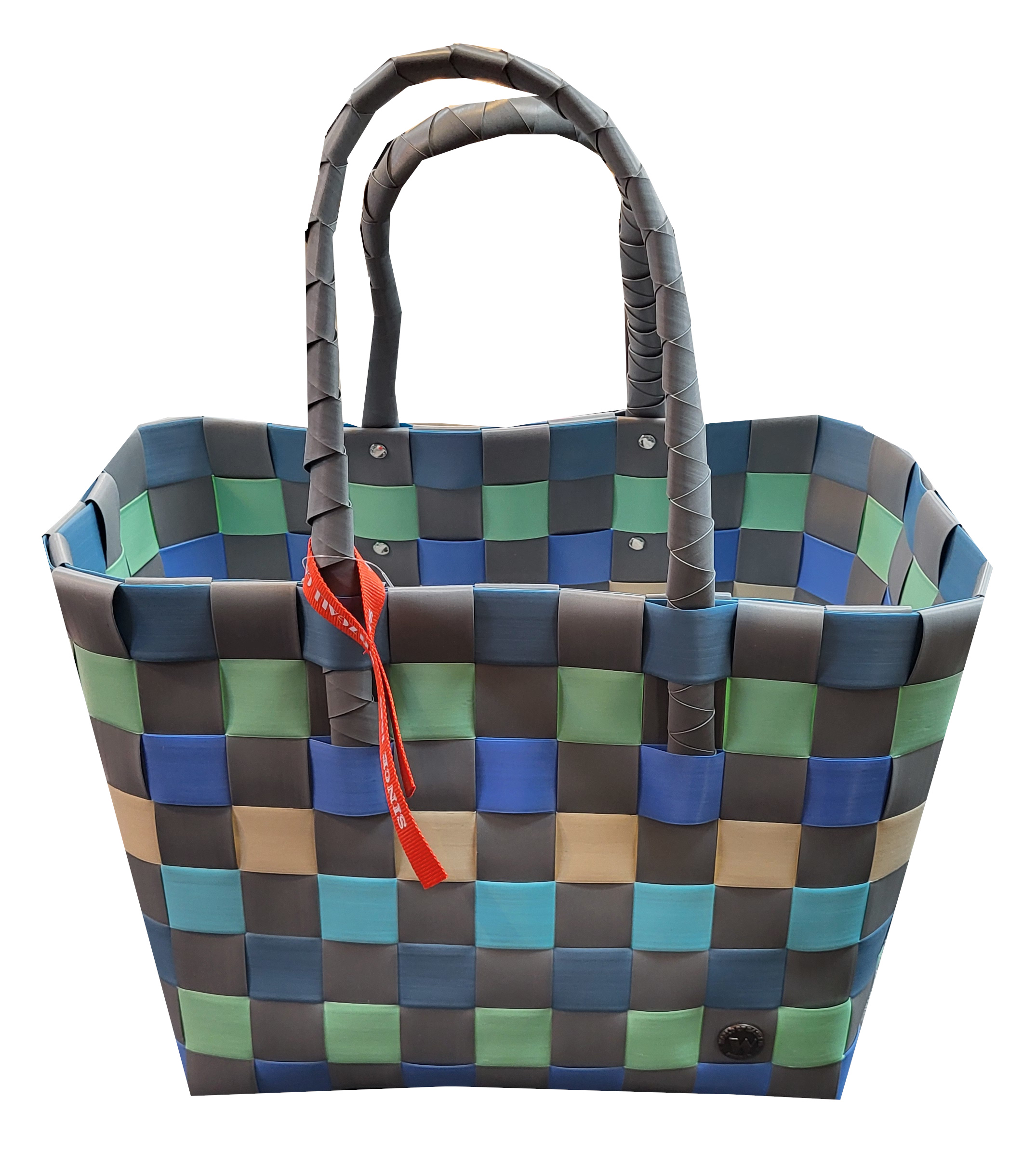 Witzgall 'ICE-BAG Flechttasche' Klassiker Kunststoff türkis/grau/mint licht-und farbecht Witzgall 'ICE-BAG Flechttasche' Klassiker Kunststoff türkis/grau/mint licht-und farbecht